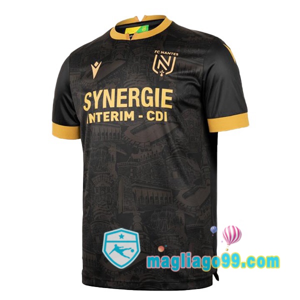 Magliago - Passione Maglie Thai Affidabili Basso Costo Online Shop | Maglia FC Nantes Seconda Nero 2024/2025