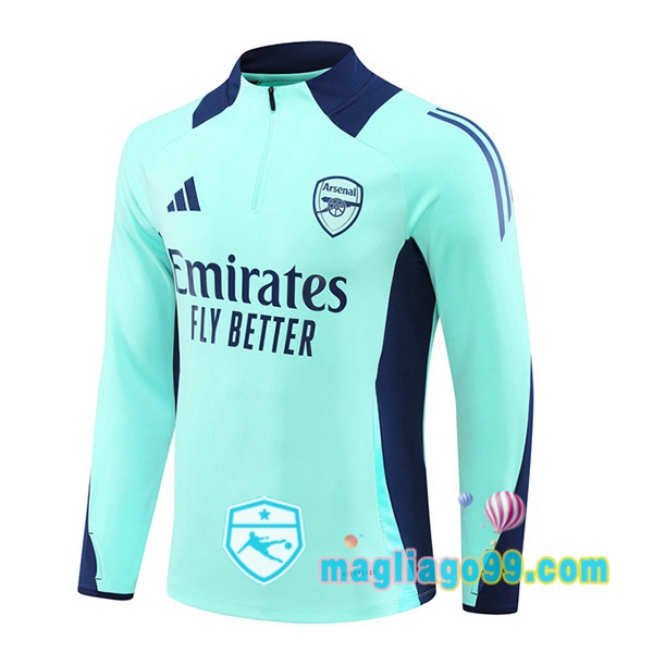 Magliago - Passione Maglie Thai Affidabili Basso Costo Online Shop | Felpa Calcio Arsenal Verde 2024/2025