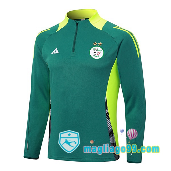 Magliago - Passione Maglie Thai Affidabili Basso Costo Online Shop | Felpa Calcio Algeria Verde 2024/2025