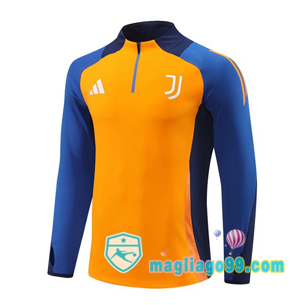 Magliago - Passione Maglie Thai Affidabili Basso Costo Online Shop | Felpa Calcio Juventus Arancione 2024/2025