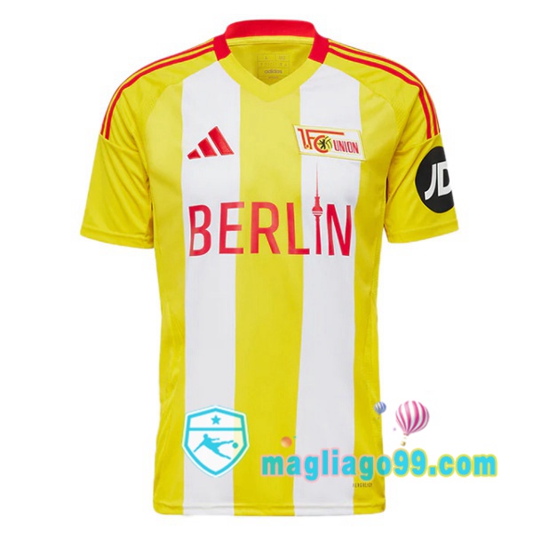 Magliago - Passione Maglie Thai Affidabili Basso Costo Online Shop | Maglia FC Union Berlin Terza Giallo 2024/2025