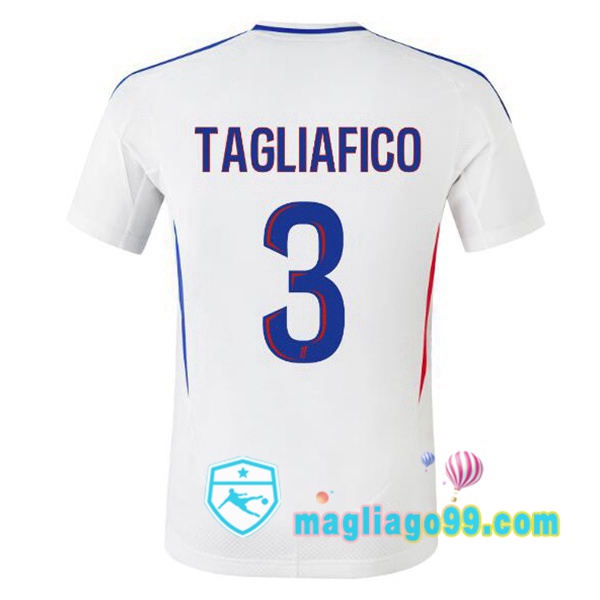 Magliago - Passione Maglie Thai Affidabili Basso Costo Online Shop | Maglia Lyon OL (TAGLIAFICO 3) Prima Bianco 2024/2025