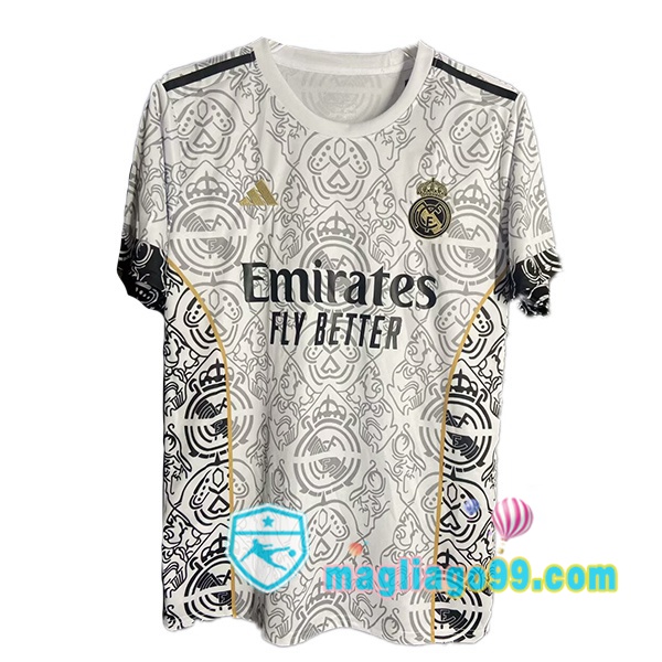 Magliago - Passione Maglie Thai Affidabili Basso Costo Online Shop | Maglia Real Madrid Edizione Speciale Bianco 2024/2025