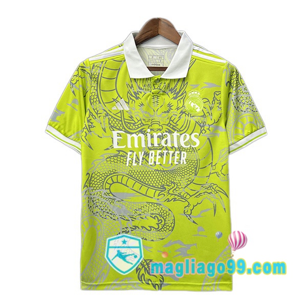 Magliago - Passione Maglie Thai Affidabili Basso Costo Online Shop | Maglia Real Madrid Edizione Speciale Giallo 2024/2025