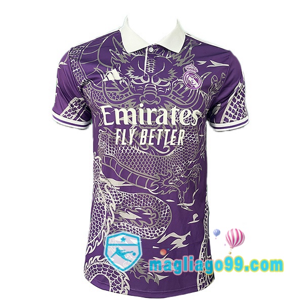 Magliago - Passione Maglie Thai Affidabili Basso Costo Online Shop | Maglia Real Madrid Edizione Speciale Porpora 2024/2025