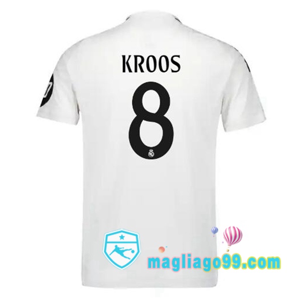 Magliago - Passione Maglie Thai Affidabili Basso Costo Online Shop | Maglia Real Madrid (Kroos 8) Prima Bianco 2024/2025