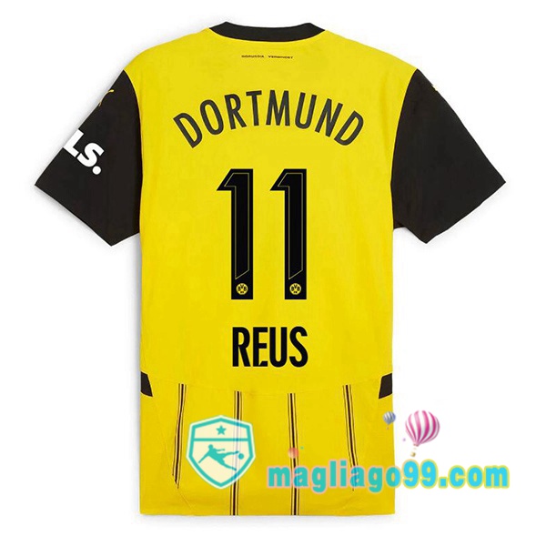 Magliago - Passione Maglie Thai Affidabili Basso Costo Online Shop | Maglia Dortmund BVB (Reus 11) Prima Giallo 2024/2025