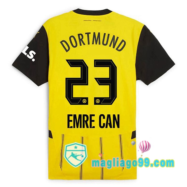 Magliago - Passione Maglie Thai Affidabili Basso Costo Online Shop | Maglia Dortmund BVB (Emre Can 23) Prima Giallo 2024/2025