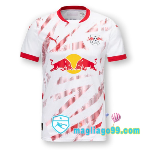Magliago - Passione Maglie Thai Affidabili Basso Costo Online Shop | Maglia RB Leipzig Prima Bianco 2024/2025