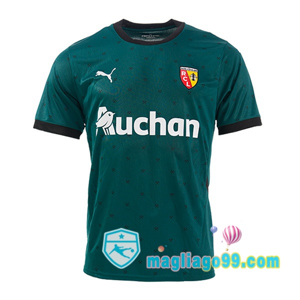 Magliago - Passione Maglie Thai Affidabili Basso Costo Online Shop | Maglia RC Lens Seconda Verde 2024/2025