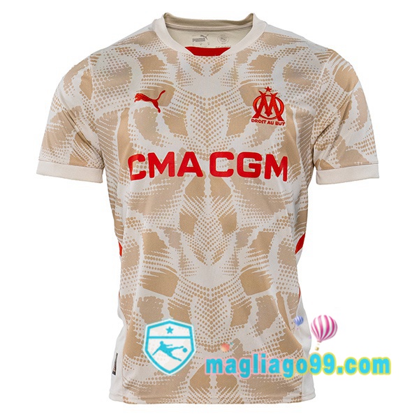 Magliago - Passione Maglie Thai Affidabili Basso Costo Online Shop | Maglia Marsiglia OM Portiere Arancione 2024/2025
