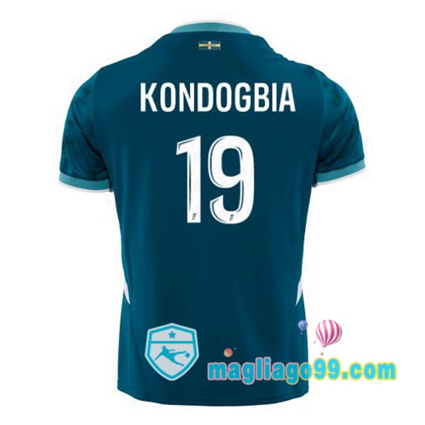 Magliago - Passione Maglie Thai Affidabili Basso Costo Online Shop | Maglia Marsiglia OM (KONDOGBIA 19) Seconda Blu 2024/2025