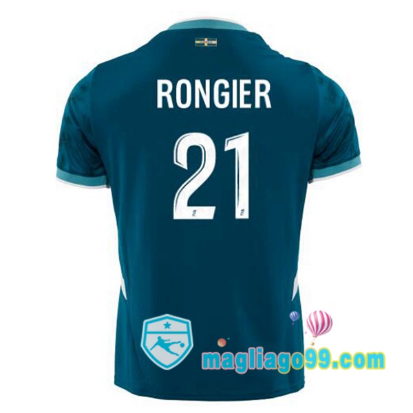 Magliago - Passione Maglie Thai Affidabili Basso Costo Online Shop | Maglia Marsiglia OM (RONGIER 21) Seconda Blu 2024/2025