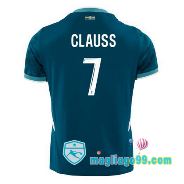 Magliago - Passione Maglie Thai Affidabili Basso Costo Online Shop | Maglia Marsiglia OM (CLAUSS 7) Seconda Blu 2024/2025