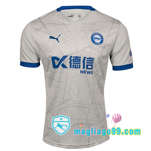 Magliago - Passione Maglie Thai Affidabili Basso Costo Online Shop | Maglia Deportivo Alaves Seconda Grigio 2024/2025