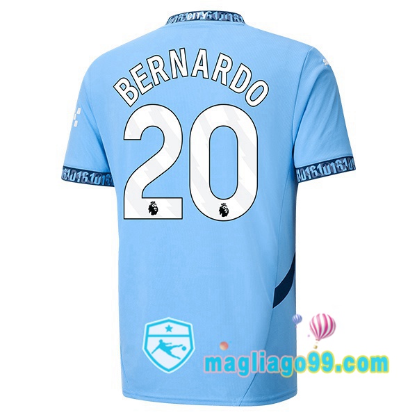 Magliago - Passione Maglie Thai Affidabili Basso Costo Online Shop | Maglia Manchester City (Bernardo Silva 20) Prima Blu 2024/2025
