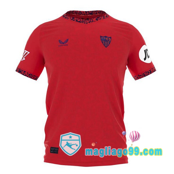 Magliago - Passione Maglie Thai Affidabili Basso Costo Online Shop | Maglia Sevilla FC Seconda Rosso 2024/2025