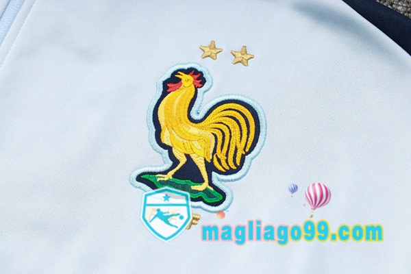 Tuta da Allenamento - Felpa con cappuccio Francia Blu 2024/2025