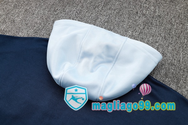 Tuta da Allenamento - Felpa con cappuccio Francia Blu 2024/2025
