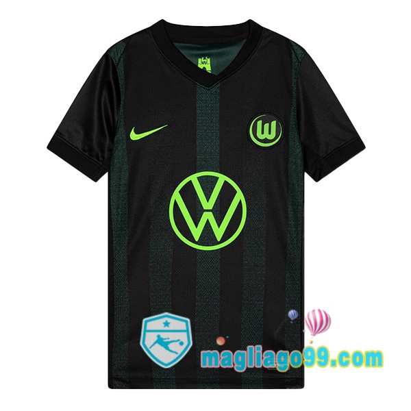Magliago - Passione Maglie Thai Affidabili Basso Costo Online Shop | Maglia Vfl Wolfsburg Seconda Nero 2024/2025