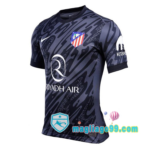 Magliago - Passione Maglie Thai Affidabili Basso Costo Online Shop | Maglia Atletico Madrid Portiere Nero 2024/2025