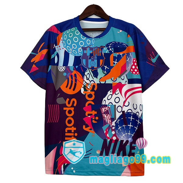 Magliago - Passione Maglie Thai Affidabili Basso Costo Online Shop | Maglia FC Barcellona Edizione Speciale Blu 2024/2025