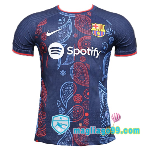 Magliago - Passione Maglie Thai Affidabili Basso Costo Online Shop | Maglia FC Barcellona Edizione Speciale Blu Royal 2024/2025