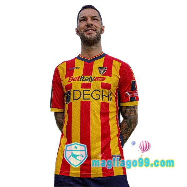 Magliago - Passione Maglie Thai Affidabili Basso Costo Online Shop | Maglia Lecce Prima Rosso Giallo 2024/2025