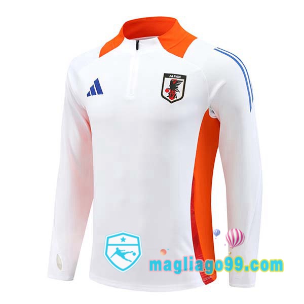 Magliago - Passione Maglie Thai Affidabili Basso Costo Online Shop | Felpa Calcio Giappone Bianco 2024/2025