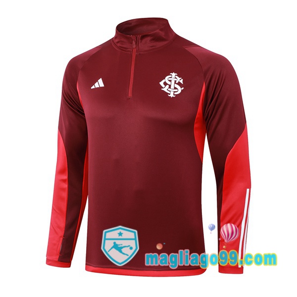 Magliago - Passione Maglie Thai Affidabili Basso Costo Online Shop | Felpa Calcio SC Internacional Rosso 2024/2025