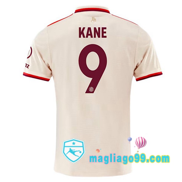Magliago - Passione Maglie Thai Affidabili Basso Costo Online Shop | Maglia Bayern Monaco (Kane 9) Terza Giallo 2024/2025