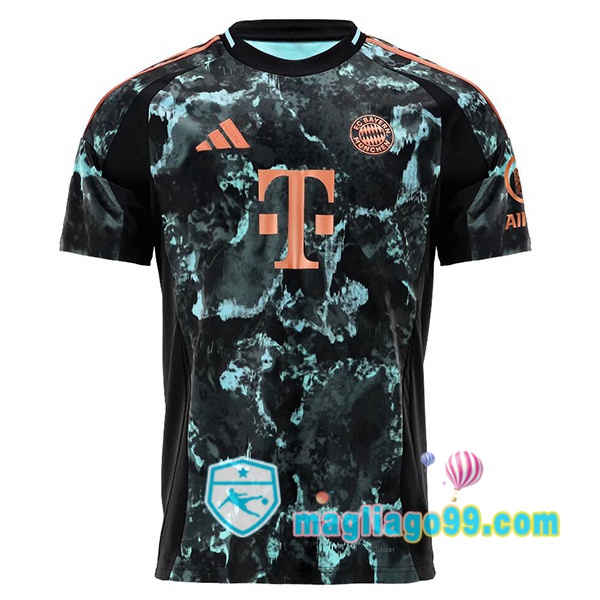 Magliago - Passione Maglie Thai Affidabili Basso Costo Online Shop | Maglia Bayern Monaco Seconda Nero 2024/2025
