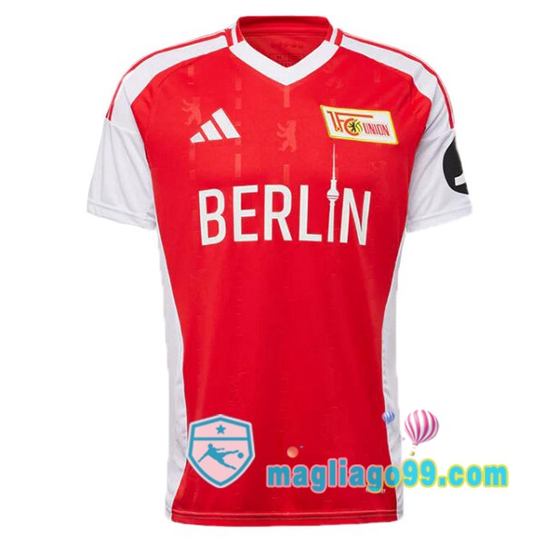 Magliago - Passione Maglie Thai Affidabili Basso Costo Online Shop | Maglia FC Union Berlin Prima Rosso 2024/2025