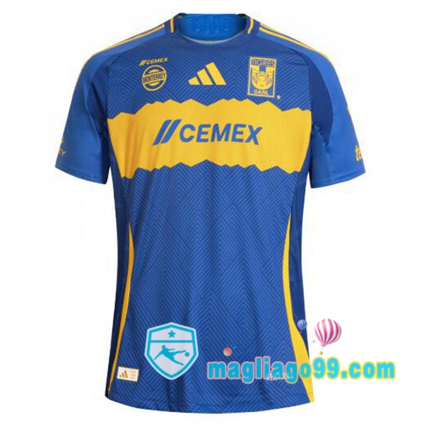 Magliago - Passione Maglie Thai Affidabili Basso Costo Online Shop | Maglia Tigres UANL Seconda Blu 2024/2025