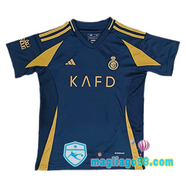 Magliago - Passione Maglie Thai Affidabili Basso Costo Online Shop | Maglia Al-Nassr FC Seconda Blu 2024/2025