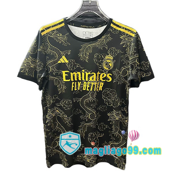 Magliago - Passione Maglie Thai Affidabili Basso Costo Online Shop | Maglia Real Madrid Edizione Speciale Nero 2024/2025
