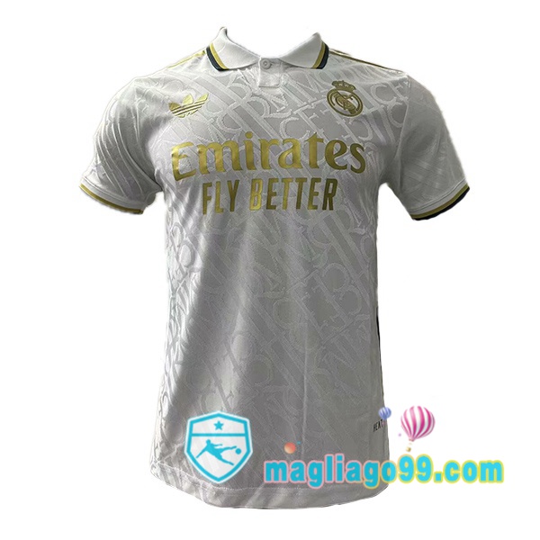 Magliago - Passione Maglie Thai Affidabili Basso Costo Online Shop | Maglia Real Madrid Edizione Speciale Bianco 2024/2025