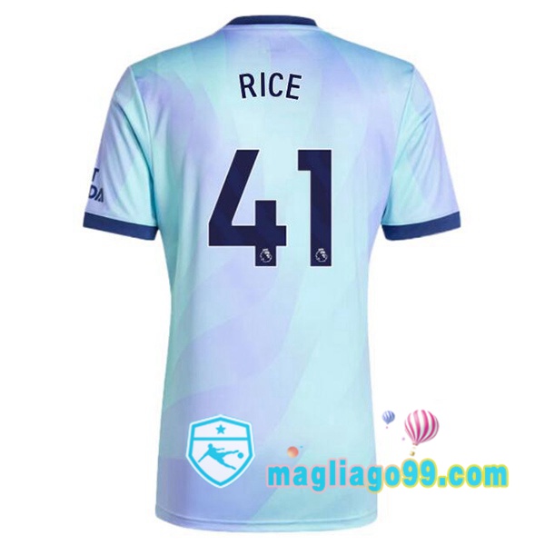 Magliago - Passione Maglie Thai Affidabili Basso Costo Online Shop | Maglia Arsenal (RICE 41) Terza Blu 2024/2025