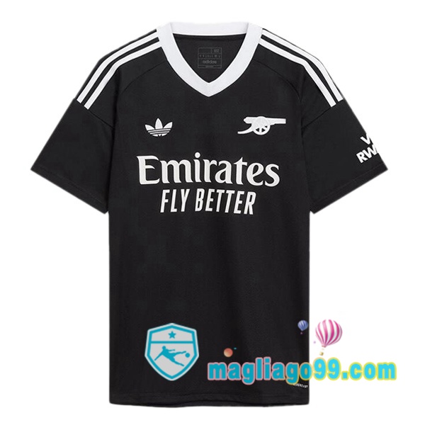 Magliago - Passione Maglie Thai Affidabili Basso Costo Online Shop | Maglia Arsenal Portiere Nero 2024/2025