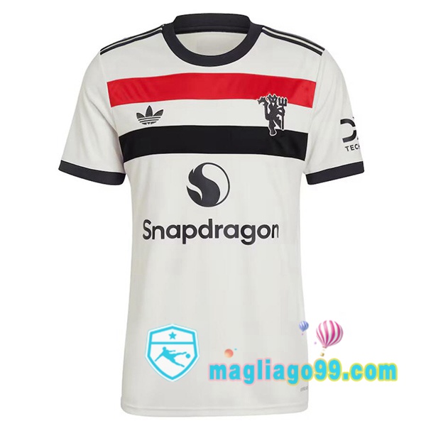 Magliago - Passione Maglie Thai Affidabili Basso Costo Online Shop | Maglia Manchester United Terza Bianco 2024/2025