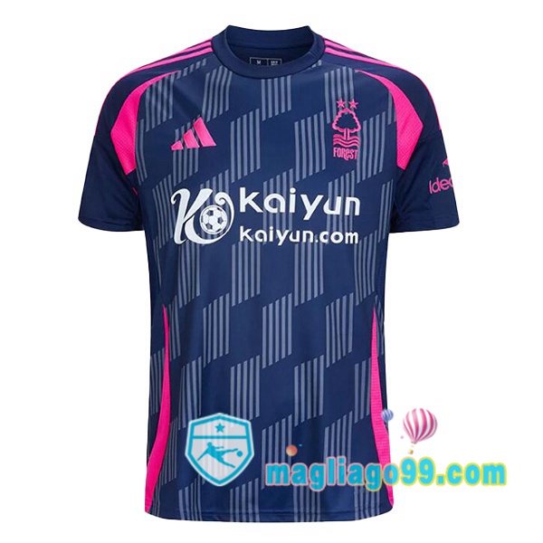 Magliago - Passione Maglie Thai Affidabili Basso Costo Online Shop | Maglia Nottingham Forest Seconda Blu Royal 2024/2025
