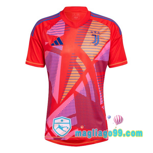 Magliago - Passione Maglie Thai Affidabili Basso Costo Online Shop | Maglia Juventus Portiere Rosso 2024/2025