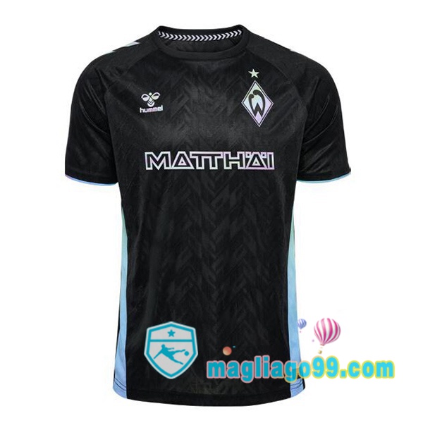 Magliago - Passione Maglie Thai Affidabili Basso Costo Online Shop | Maglia SV Werder Bremen Terza Nero 2024/2025