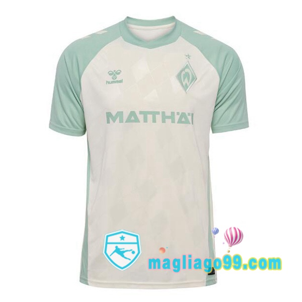 Magliago - Passione Maglie Thai Affidabili Basso Costo Online Shop | Maglia SV Werder Bremen Seconda Bianco 2024/2025