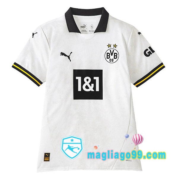Magliago - Passione Maglie Thai Affidabili Basso Costo Online Shop | Maglia Dortmund BVB Terza Bianco 2024/2025