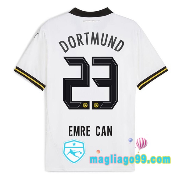 Magliago - Passione Maglie Thai Affidabili Basso Costo Online Shop | Maglia Dortmund BVB (Emre Can 23) Seconda Bianco 2024/2025