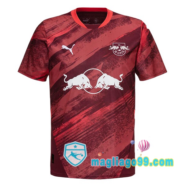 Magliago - Passione Maglie Thai Affidabili Basso Costo Online Shop | Maglia RB Leipzig Seconda Rosso 2024/2025