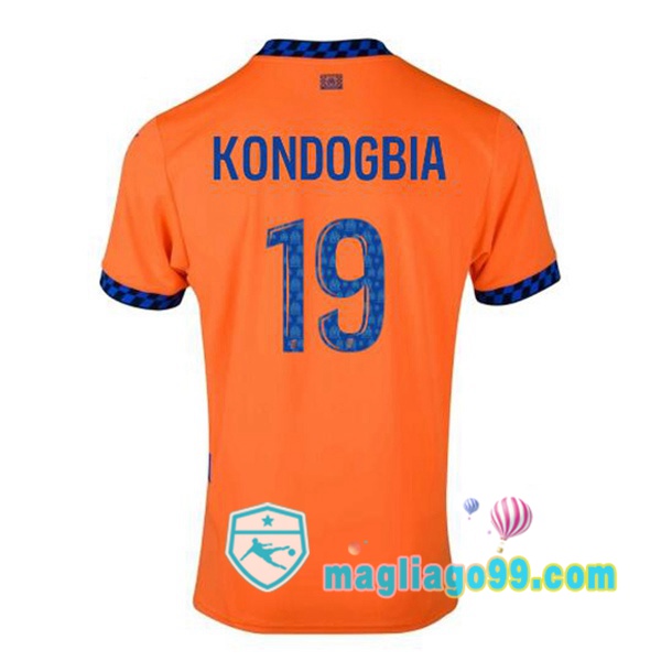 Magliago - Passione Maglie Thai Affidabili Basso Costo Online Shop | Maglia Marsiglia OM (KONDOGBIA 19) Terza Arancione 2024/2025
