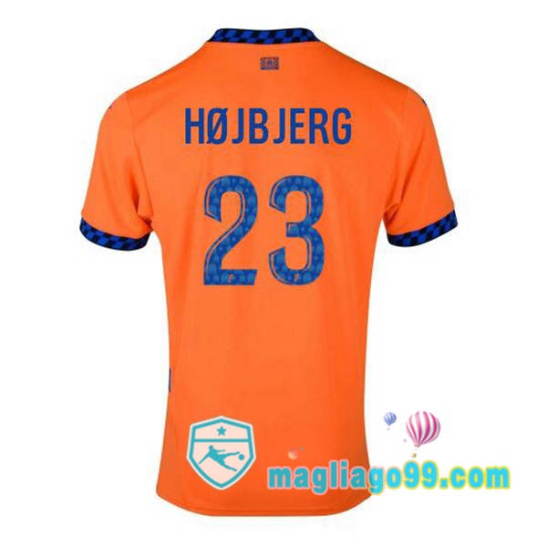 Magliago - Passione Maglie Thai Affidabili Basso Costo Online Shop | Maglia Marsiglia OM (HØJBJERG 23) Terza Arancione 2024/2025