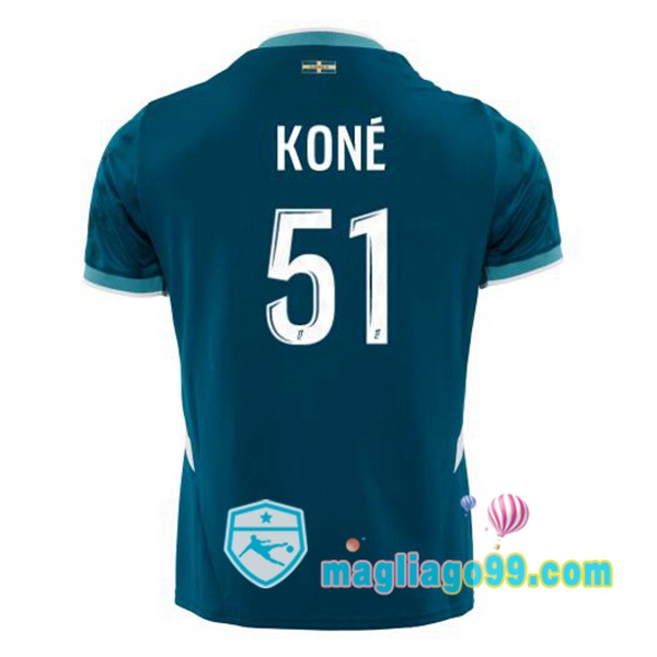 Magliago - Passione Maglie Thai Affidabili Basso Costo Online Shop | Maglia Marsiglia OM (KONÉ 51) Seconda Blu 2024/2025